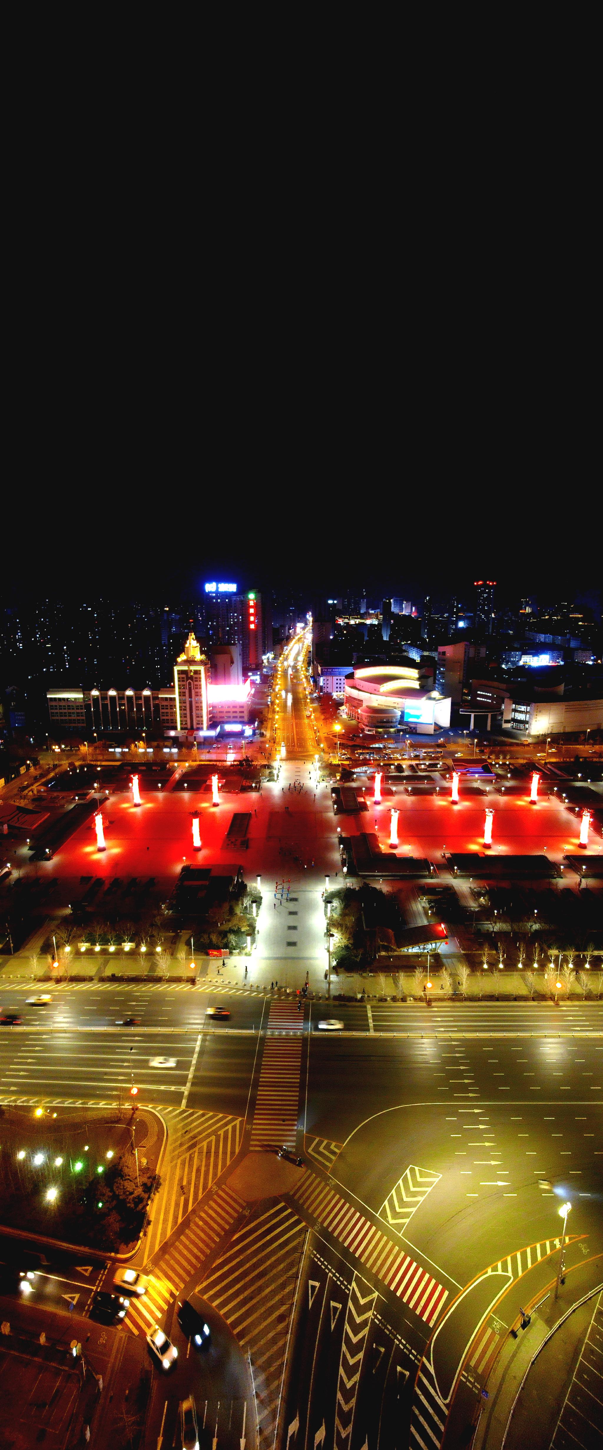 辽宁联合融媒体中心《航拍辽宁》年味渐浓的沈阳市府广场|航拍辽宁