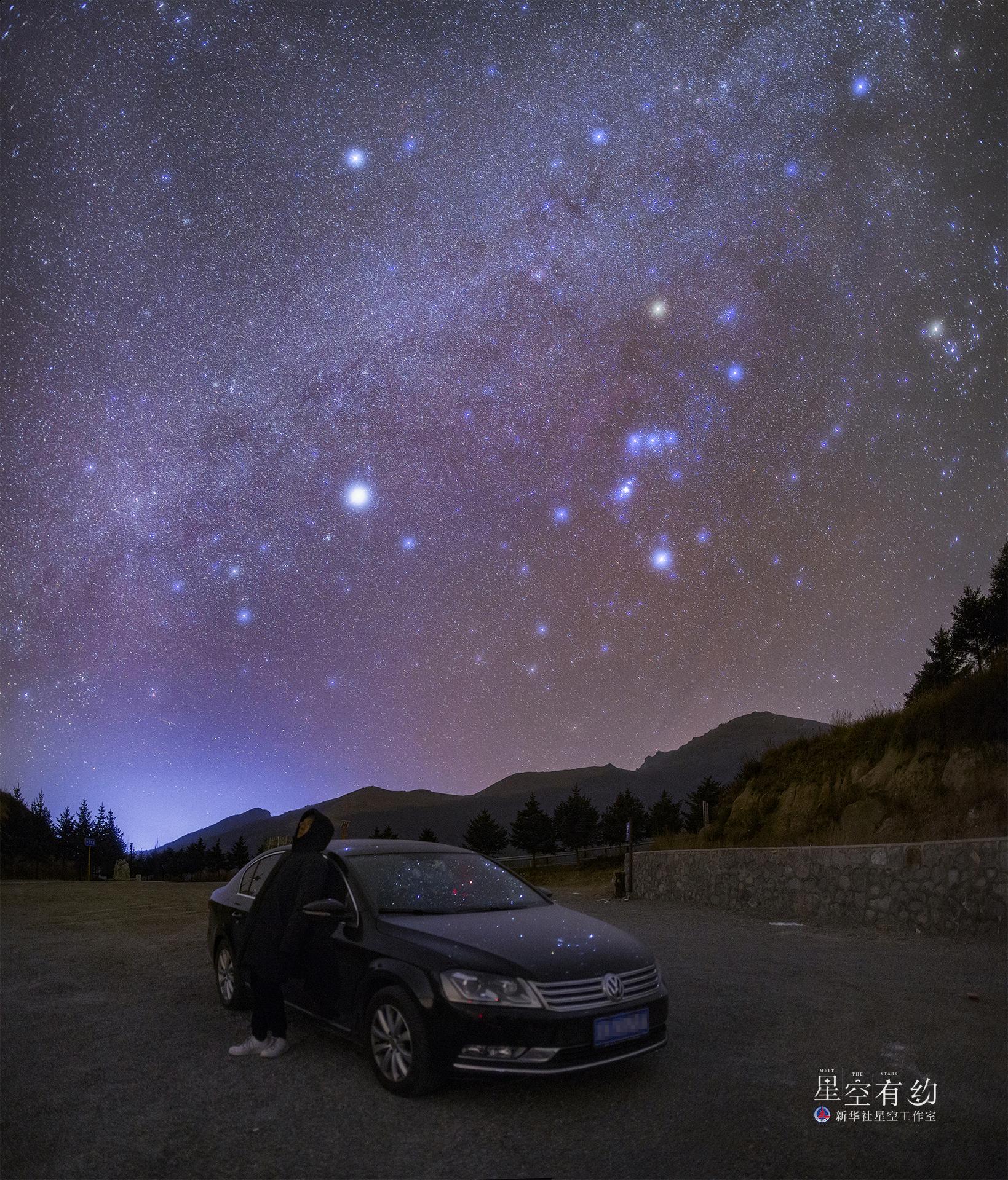 星空有约三星高照新年来到你知道是哪三颗星吗