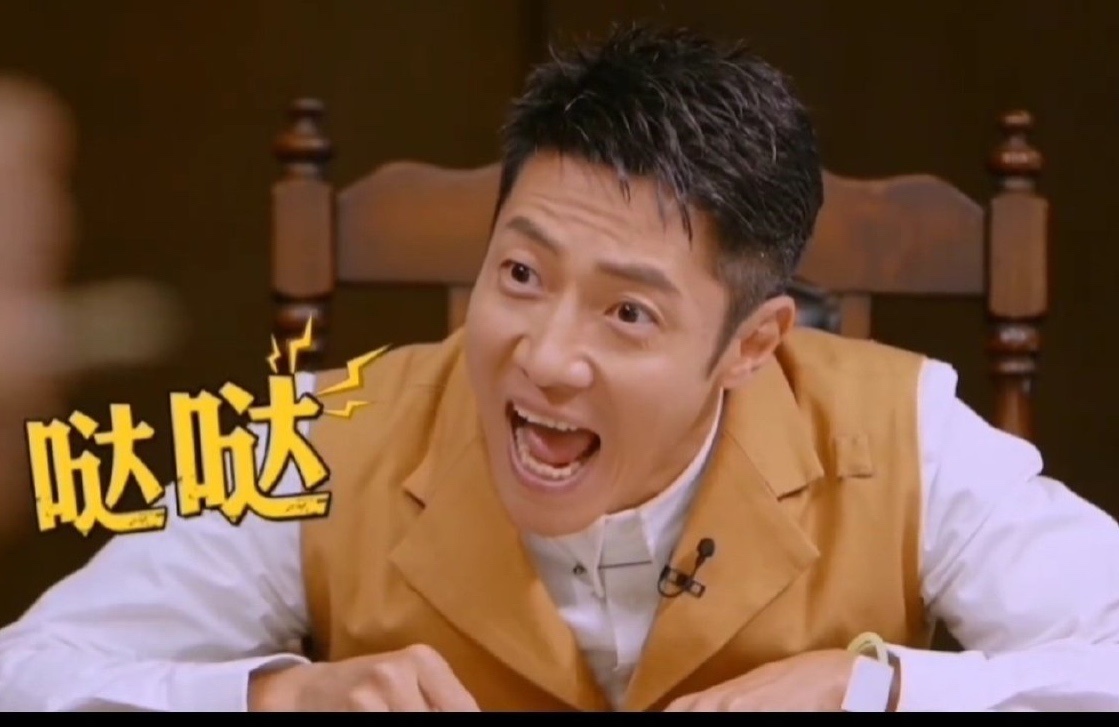 撒贝宁今晚真的太可爱了好怕撒老师下一句就是哒哒