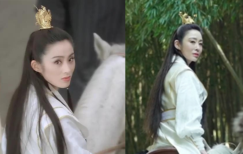 张敏时隔29年再演赵敏，状态疲惫眼神沧桑，神还原却毁了经典|张敏|赵敏|经典_新浪新闻