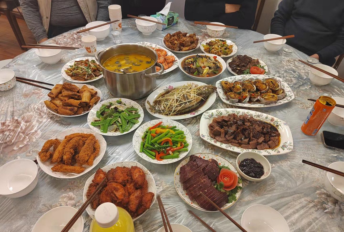 豪气又精致,比明星的一点不差|年夜饭|豪气|摆盘_新浪新闻