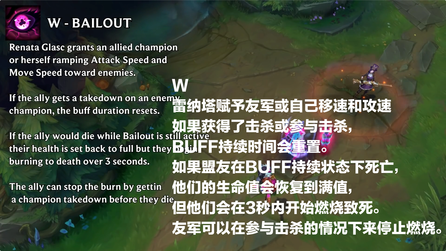 LOL新英雄雷娜塔正式发布，官方技能介绍：大招可强制对面互殴！休闲区蓝鸢梦想 - Www.slyday.coM