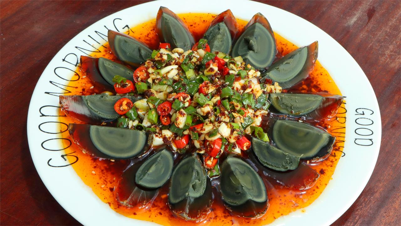 凉拌皮蛋豆腐好多人第一步就错了教你一招鲜香爽滑更入味