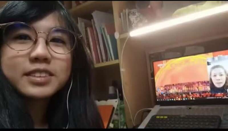 华东师大香港学生唐靖岚的别样春节：导师家吃大餐、“连麦”家人看春晚休闲区蓝鸢梦想 - Www.slyday.coM