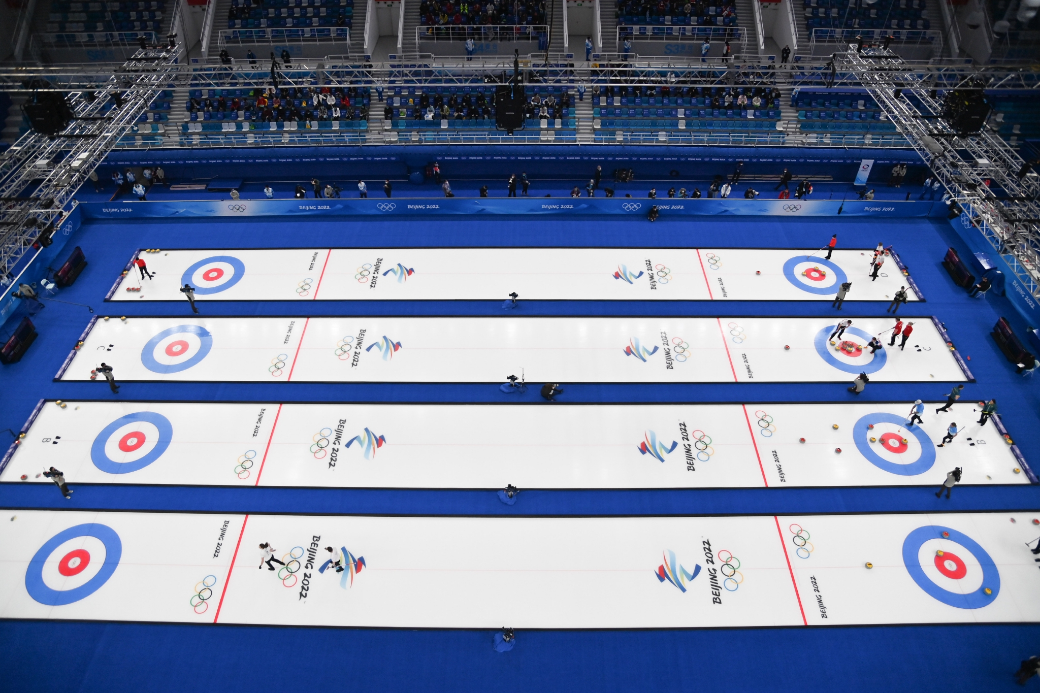 冰壶——混双循环赛：美国队胜澳大利亚队休闲区蓝鸢梦想 - Www.slyday.coM