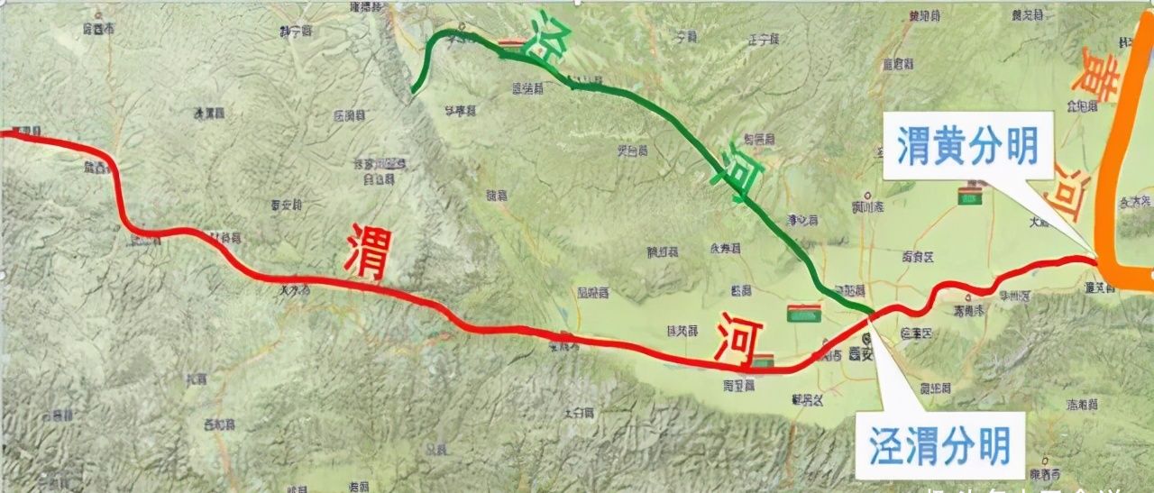 人们常说的"泾渭分明",是如何形成的?