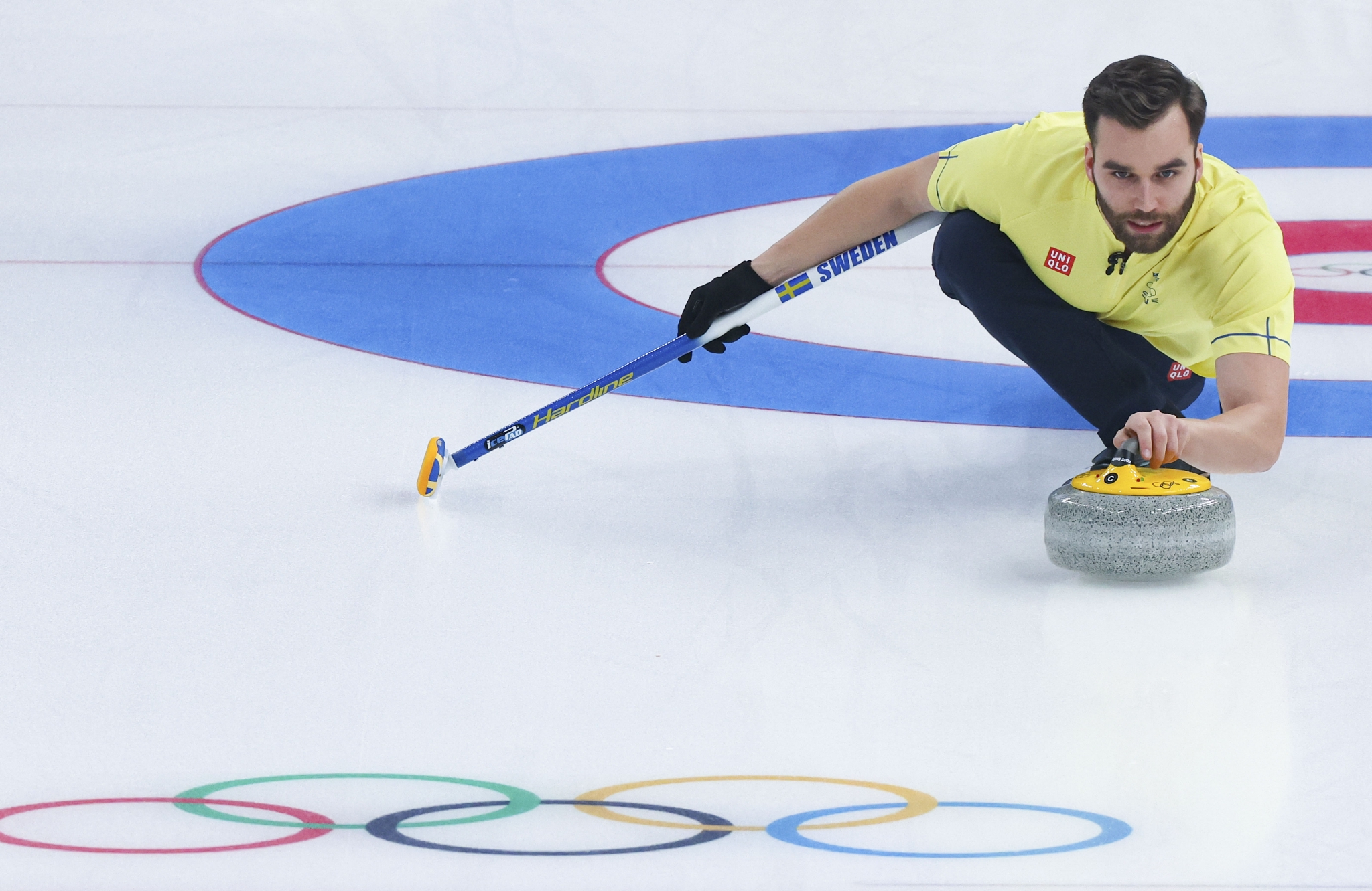 冰壶——混双循环赛：中国队不敌瑞典队休闲区蓝鸢梦想 - Www.slyday.coM