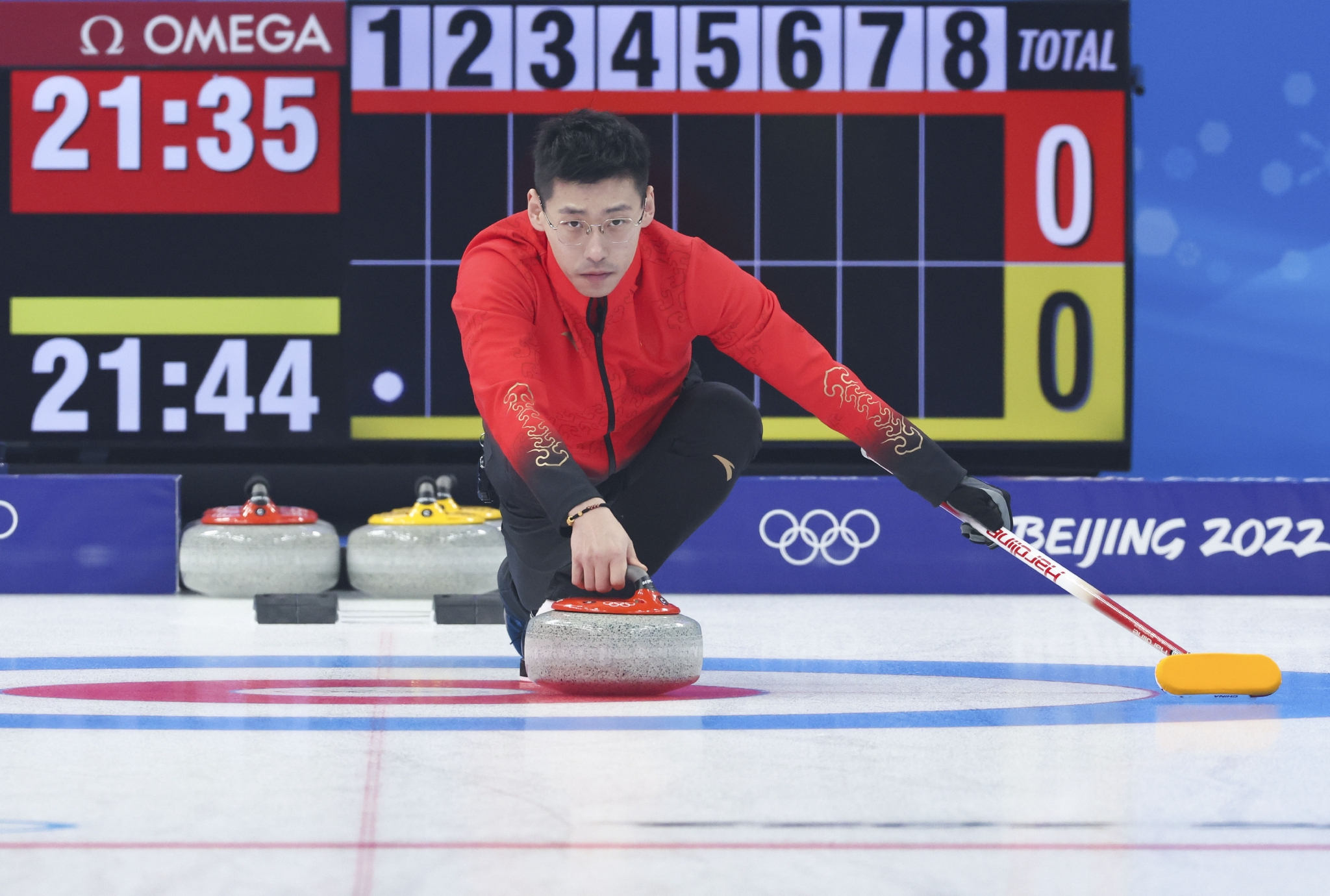 冰壶——混双循环赛：中国队不敌瑞典队休闲区蓝鸢梦想 - Www.slyday.coM