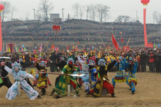 网络中国节·春节丨「年俗日历·大年初三」花脸社火年年火休闲区蓝鸢梦想 - Www.slyday.coM