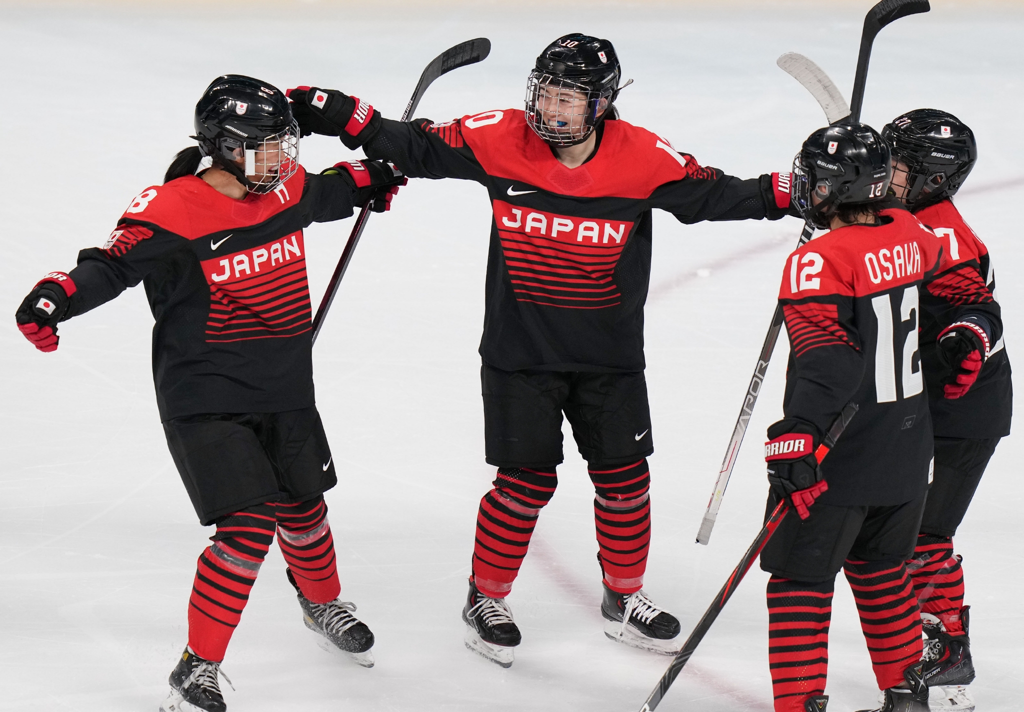 冰球女子小组赛日本队胜瑞典队