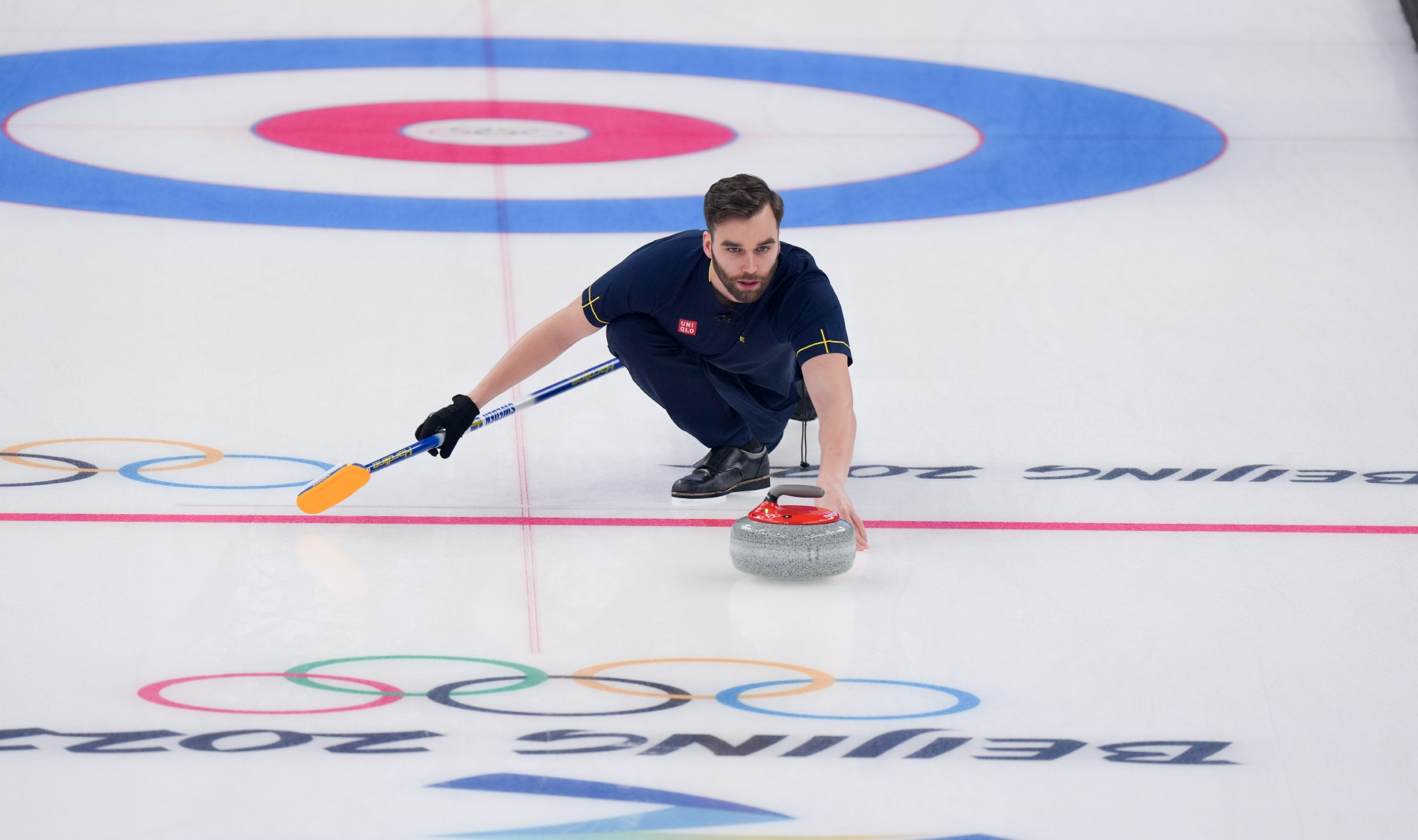 冰壶——混双循环赛：瑞典队胜捷克队休闲区蓝鸢梦想 - Www.slyday.coM