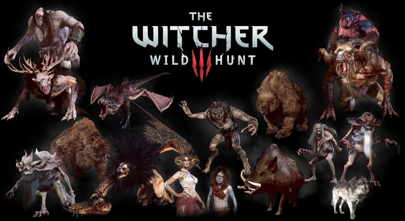 巫师3新mod改善动物和怪物毛发更逼真细腻