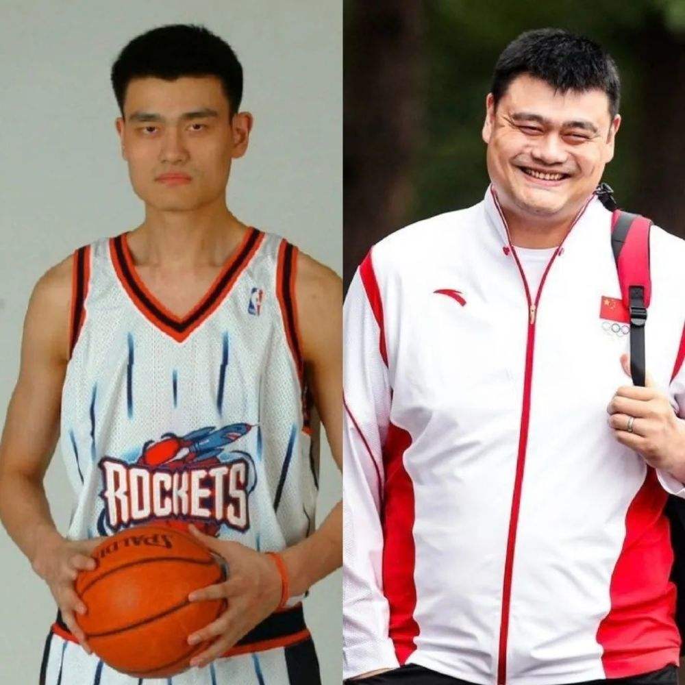 41岁姚明近照曝光胡子凌乱不修边幅体重超400斤引球迷担忧