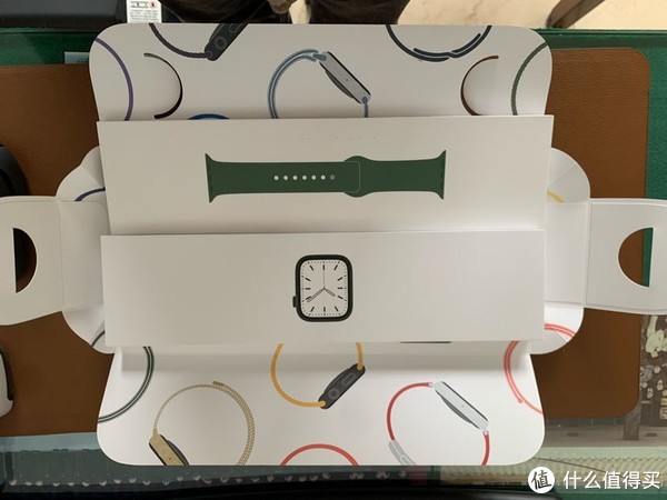绿色41mm02applewatchseries7gps款开箱
