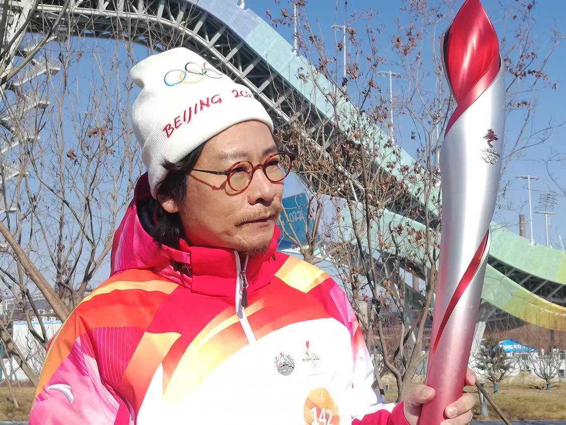 火炬手李剑叶:举着自己设计的"飞扬"火炬,感觉很不一样|贝壳|冬奥会|