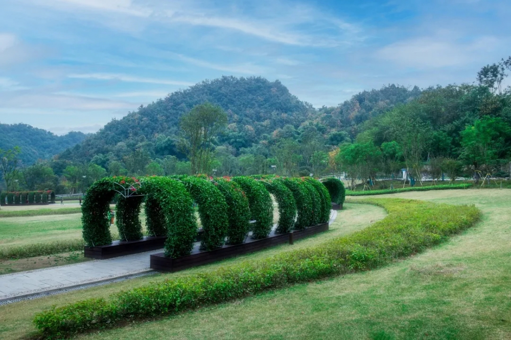 今日立春带上家人去中梁山解锁花园秘境吧