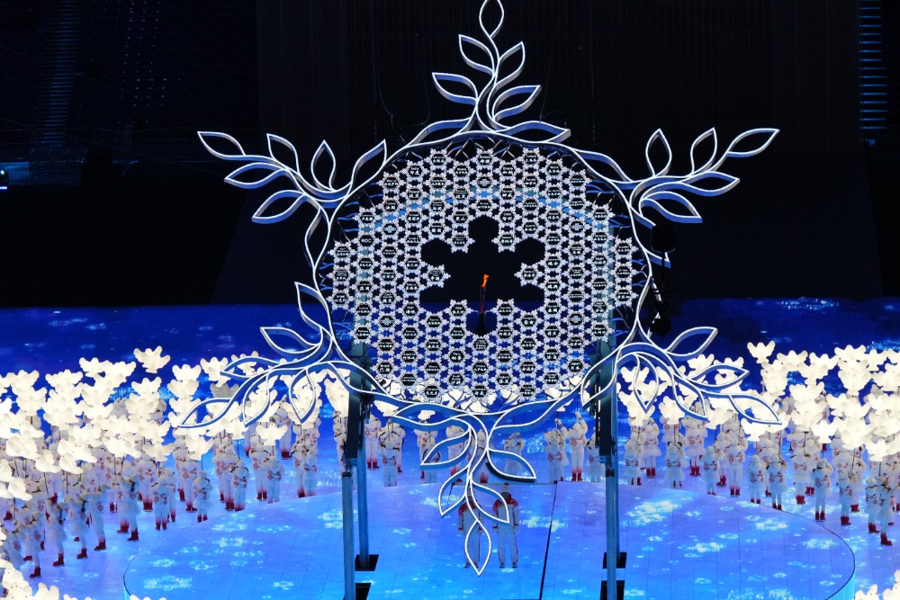 惊艳世界！冬奥会开幕式的10个难忘瞬间休闲区蓝鸢梦想 - Www.slyday.coM