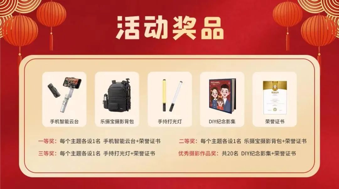 丰厚奖品送送送快来晒晒你镜头下的鹏城年味