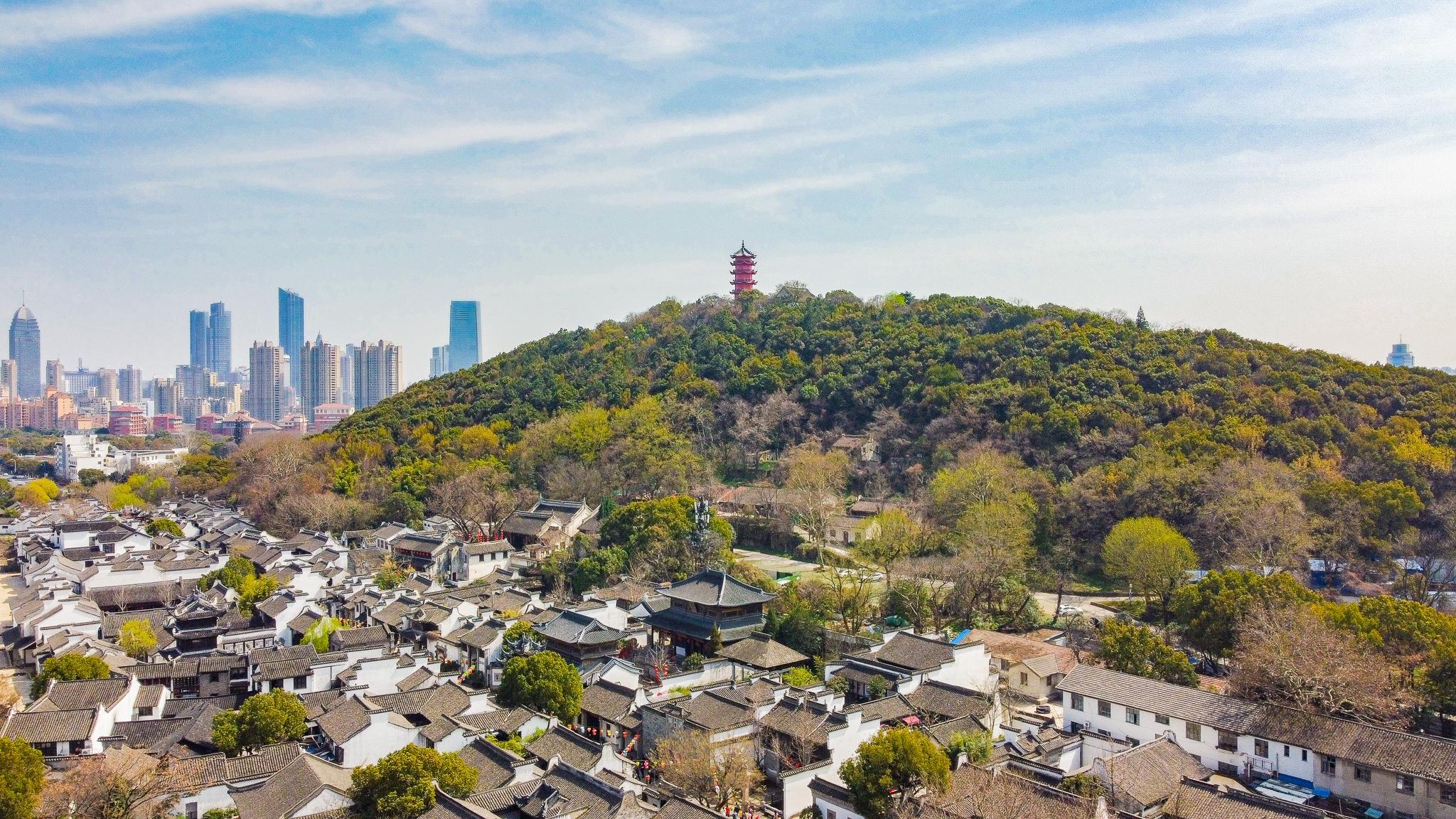 江苏无锡走进惠山古镇一座露天的历史博物馆