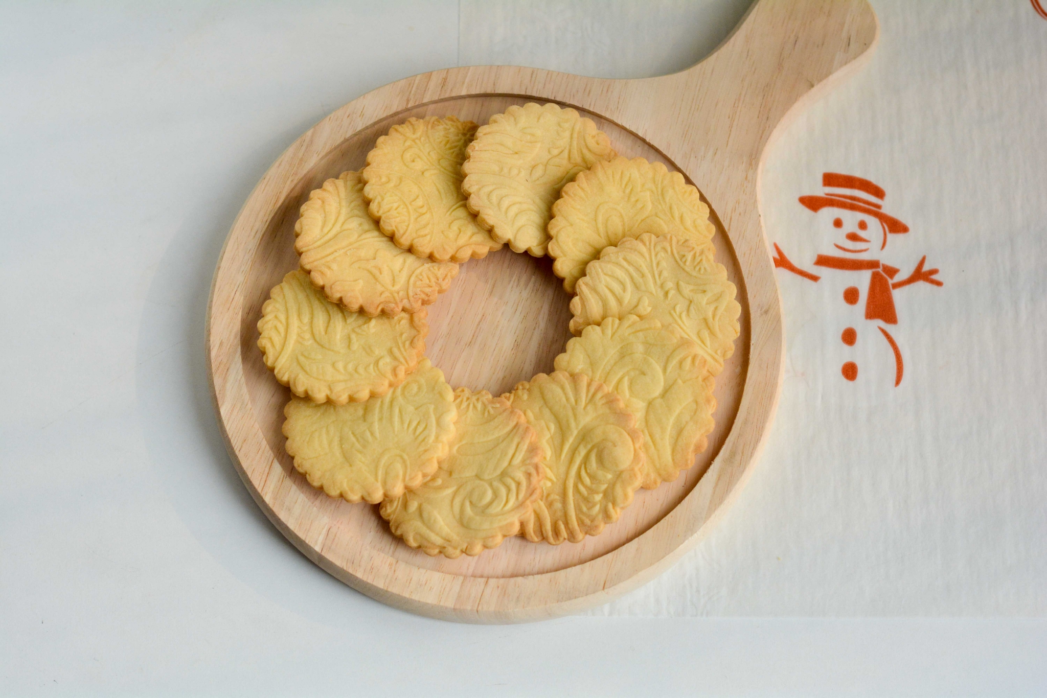 这盘饼干漂亮不难做,每块花纹都独一无二,香甜酥嫩满口香|面片|花纹