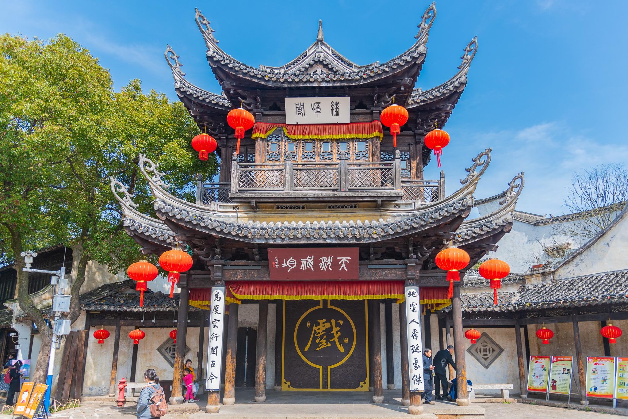 江苏无锡走进惠山古镇一座露天的历史博物馆