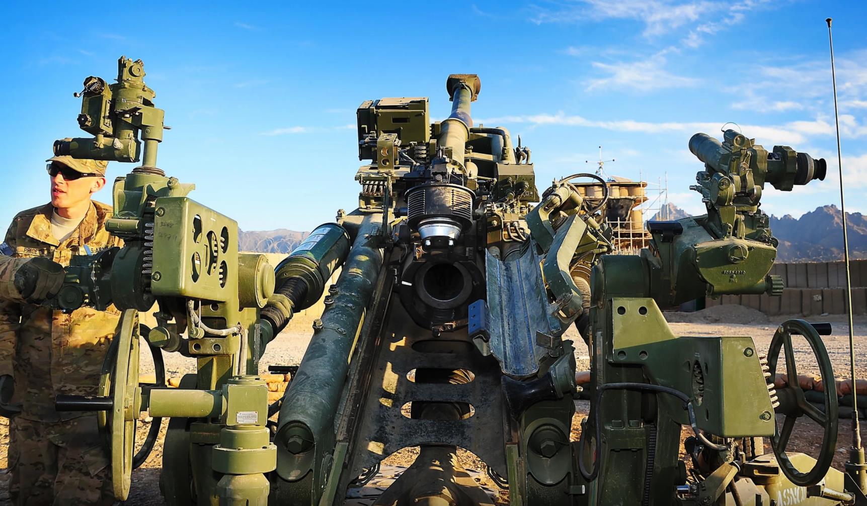 m777超輕型榴彈炮大量裝備美陸軍在戰場上多次立功