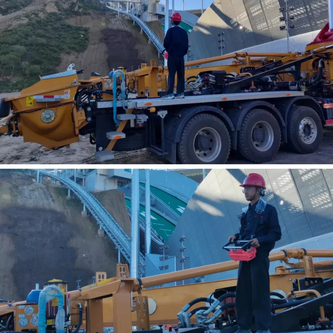 三一62米泵车变身“天眼”，助力2022北京冬奥会休闲区蓝鸢梦想 - Www.slyday.coM