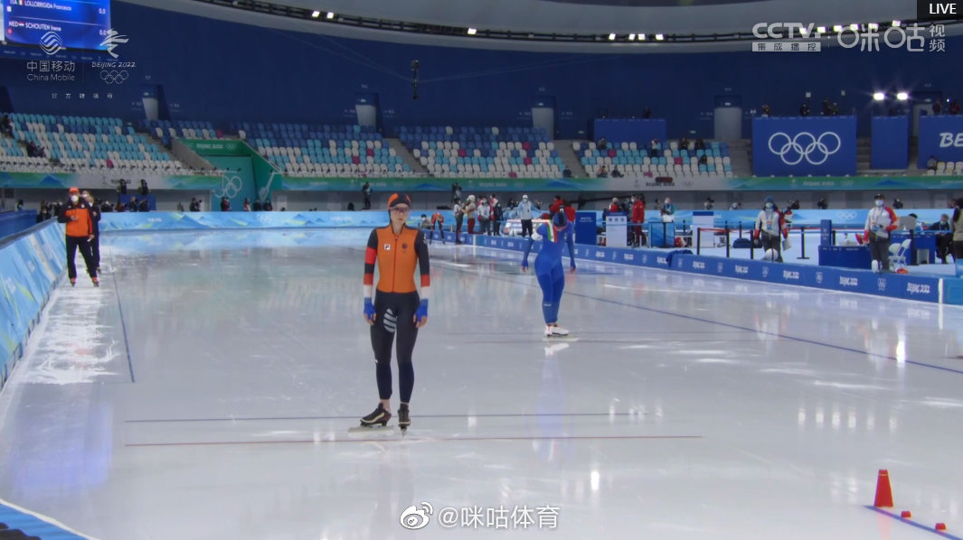 太刺激了！速度滑冰女子3000米最后一组出场的选手分别是世界第一……休闲区蓝鸢梦想 - Www.slyday.coM