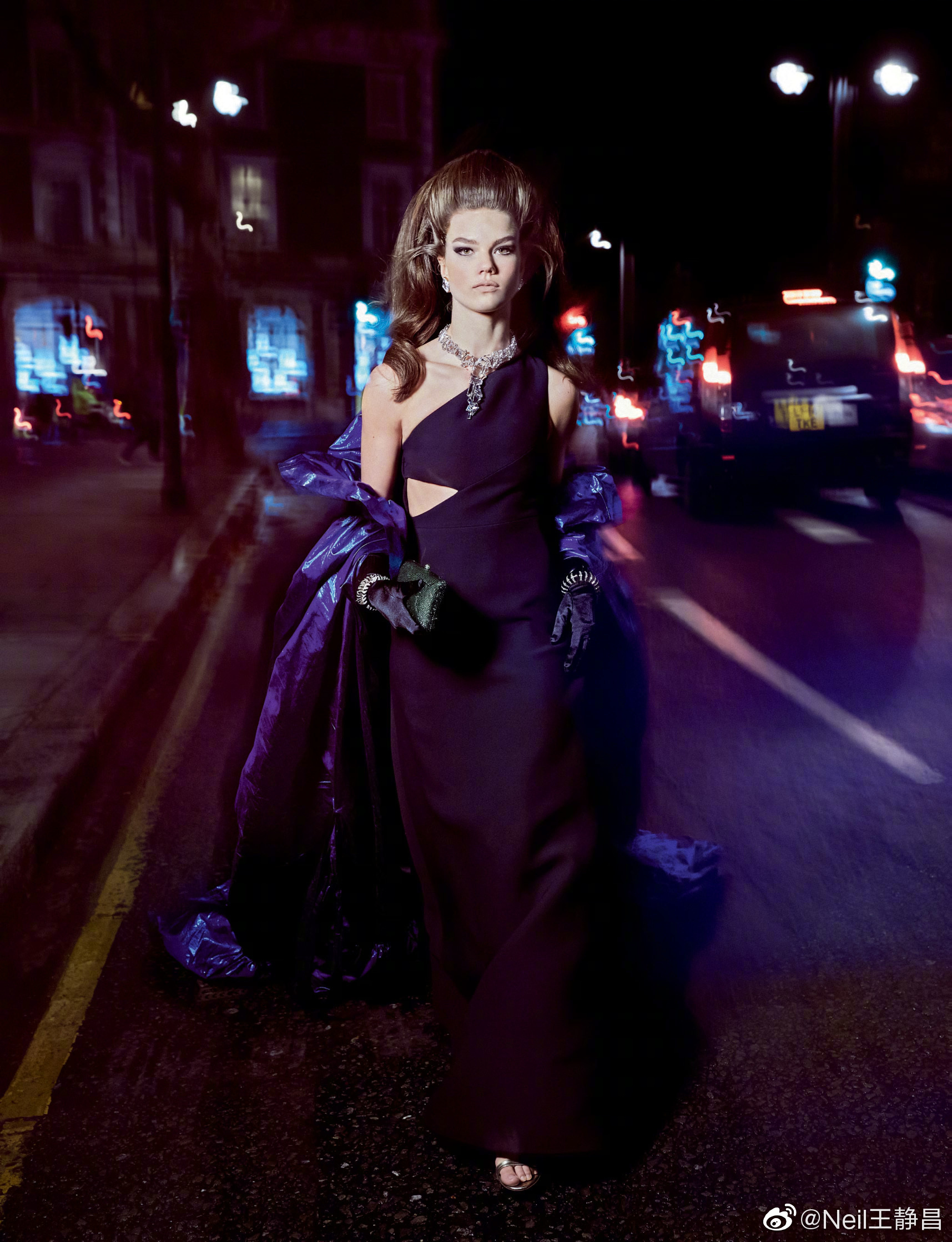 《tatler 》三月刊 时装片"thrill of the night" ……|tatler |时装