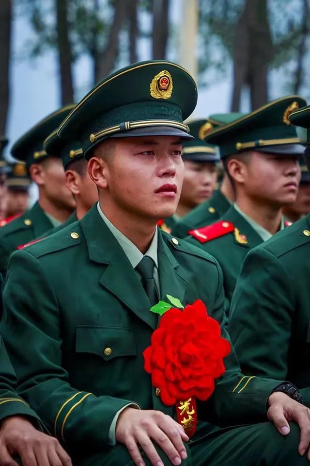 中国军人的眼泪