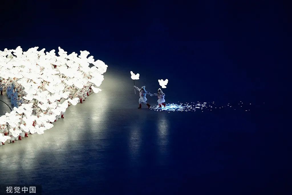 2022冬奥会开幕式休闲区蓝鸢梦想 - Www.slyday.coM