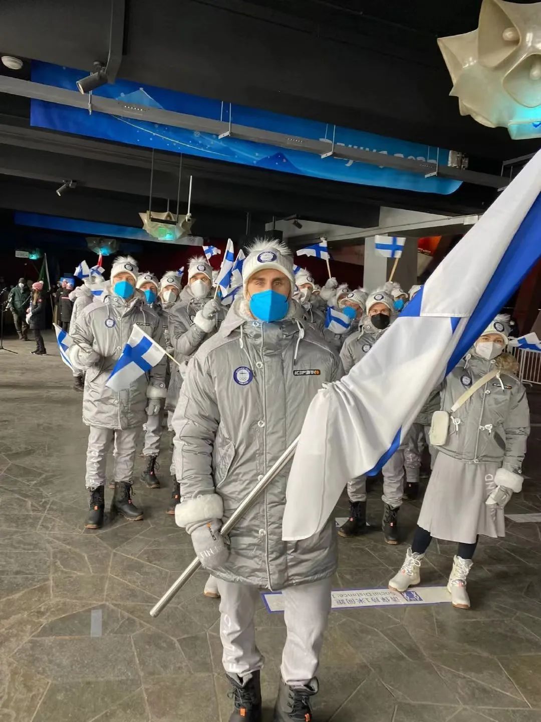 2022冬奥会开幕式休闲区蓝鸢梦想 - Www.slyday.coM