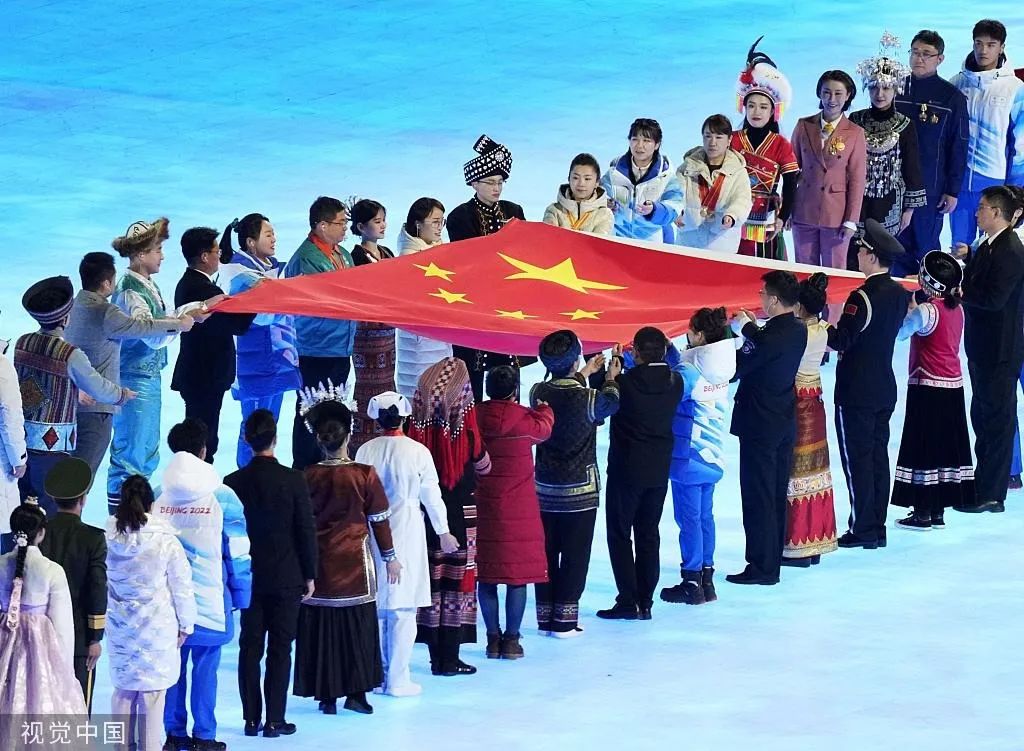 2022冬奥会开幕式休闲区蓝鸢梦想 - Www.slyday.coM