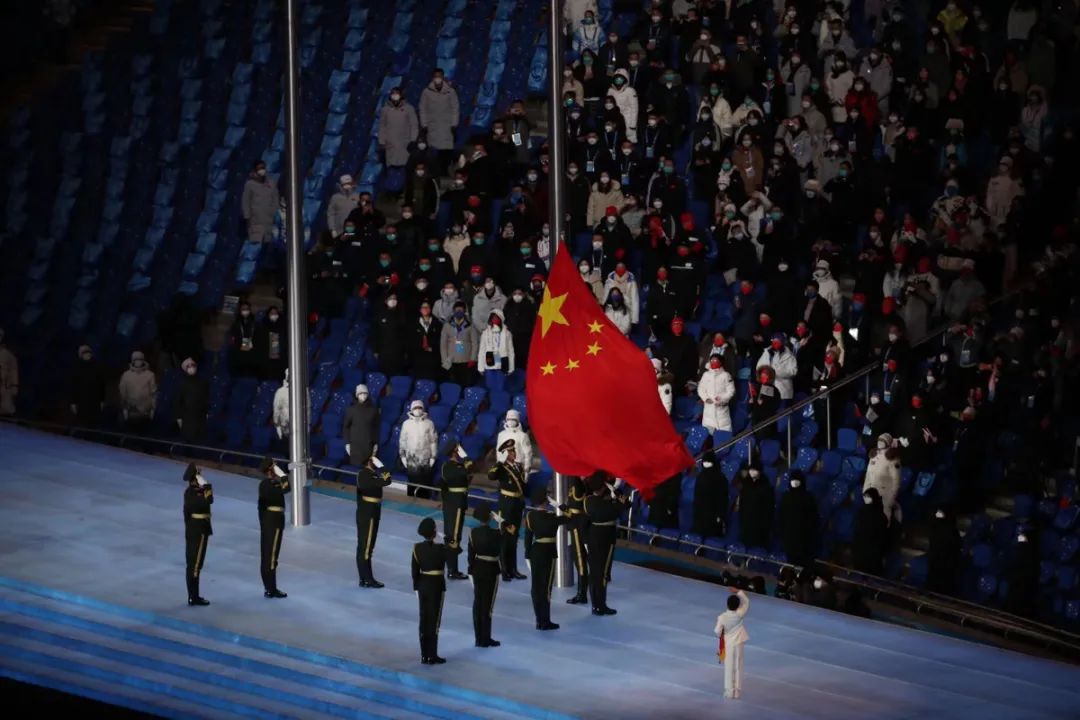 冬奥会中国国旗图片