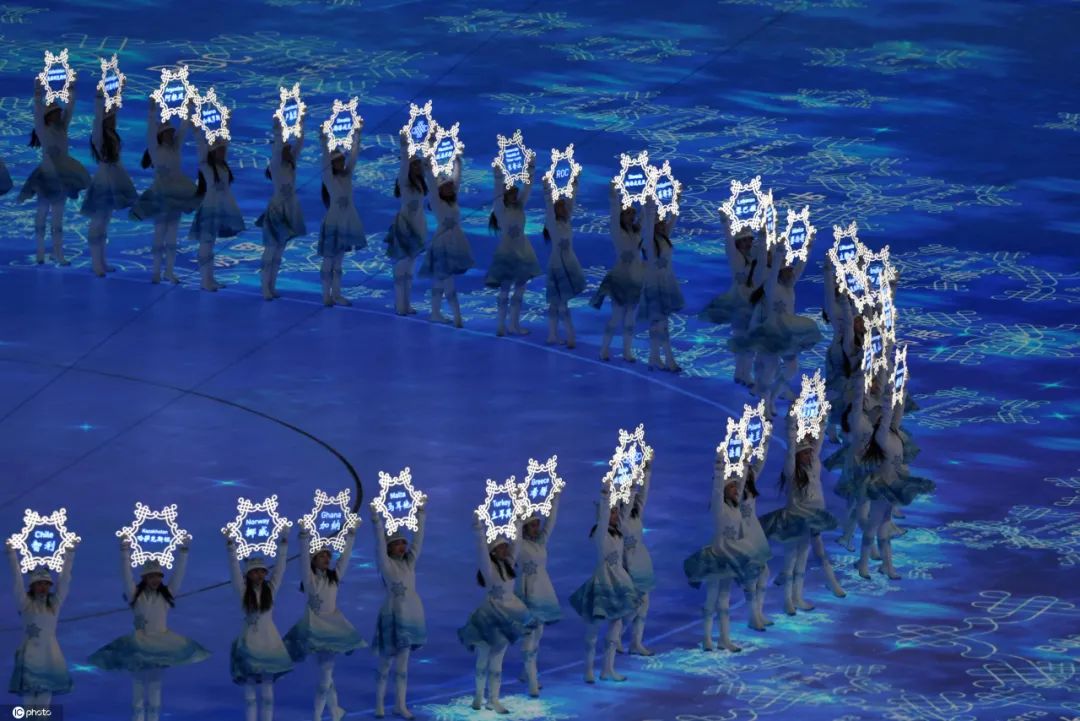 2022冬奥会开幕式休闲区蓝鸢梦想 - Www.slyday.coM