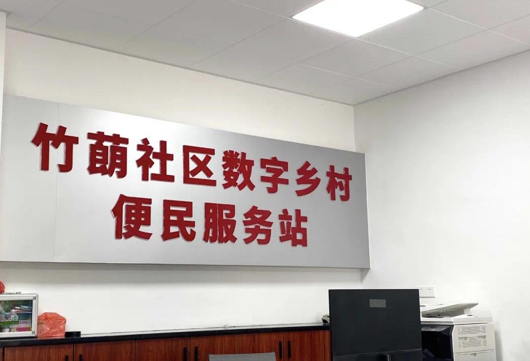 江门桃源首个数字乡村便民服务站投用