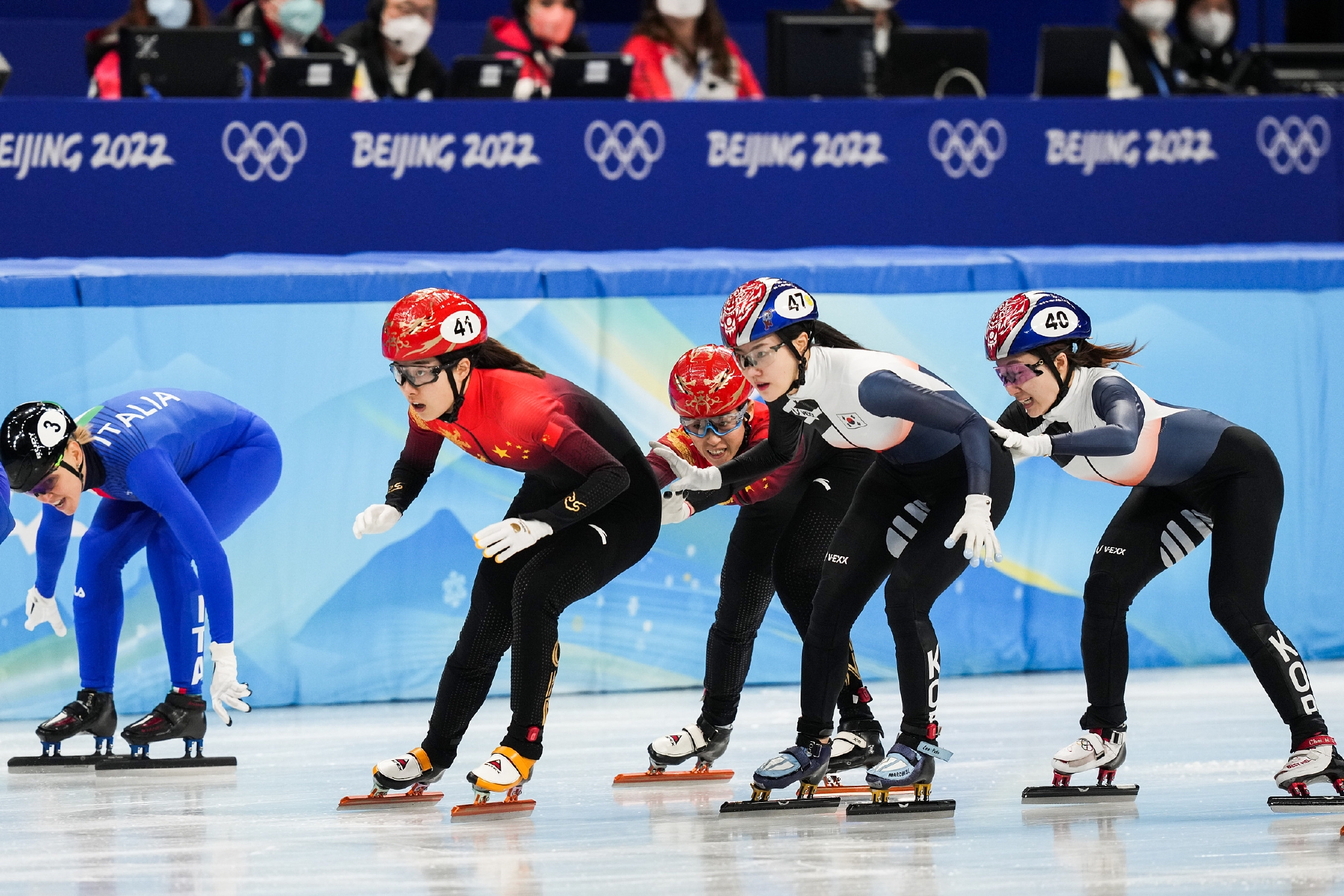 韩国短道速滑混合接力无缘半决赛曾被誉为最强阵容