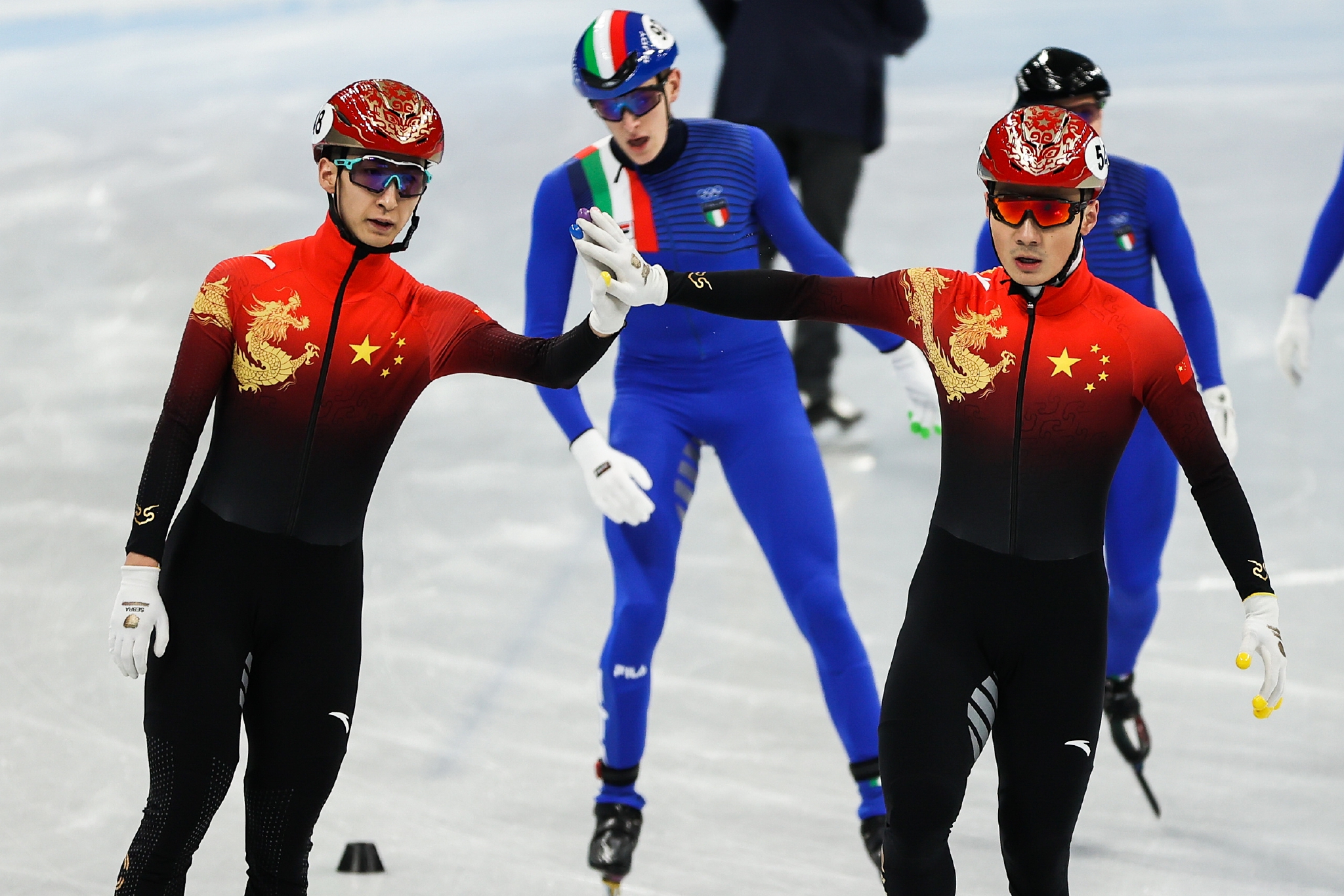 北京冬奥会混合接力图片