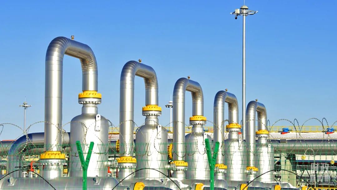 △黑河首站是中俄东线天然气管道的中国“国门第一站”。（图/视觉中国）