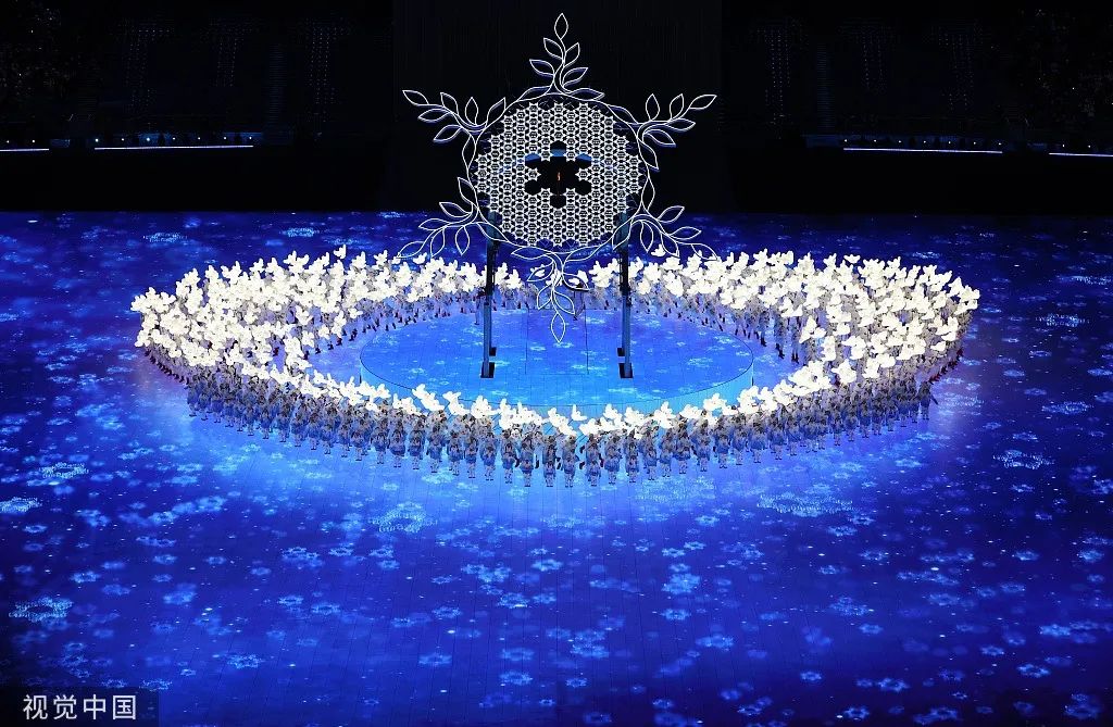 2022冬奥会开幕式休闲区蓝鸢梦想 - Www.slyday.coM