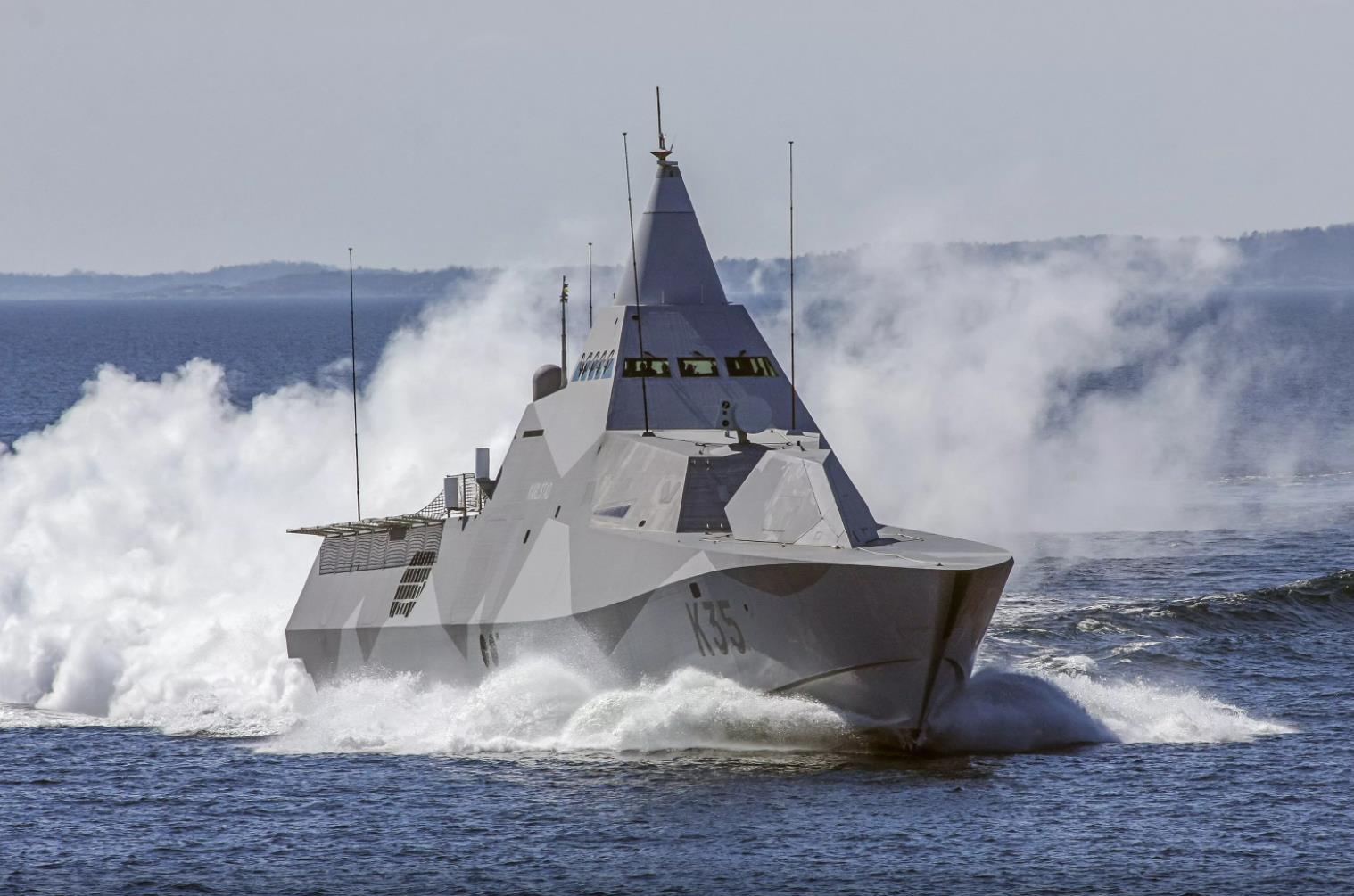 维斯比级护卫舰隐身性能突出满足瑞典现实需求