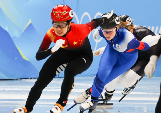 我们赢了！中国队首枚北京冬奥金牌来了，短道速滑队混合接力夺金休闲区蓝鸢梦想 - Www.slyday.coM