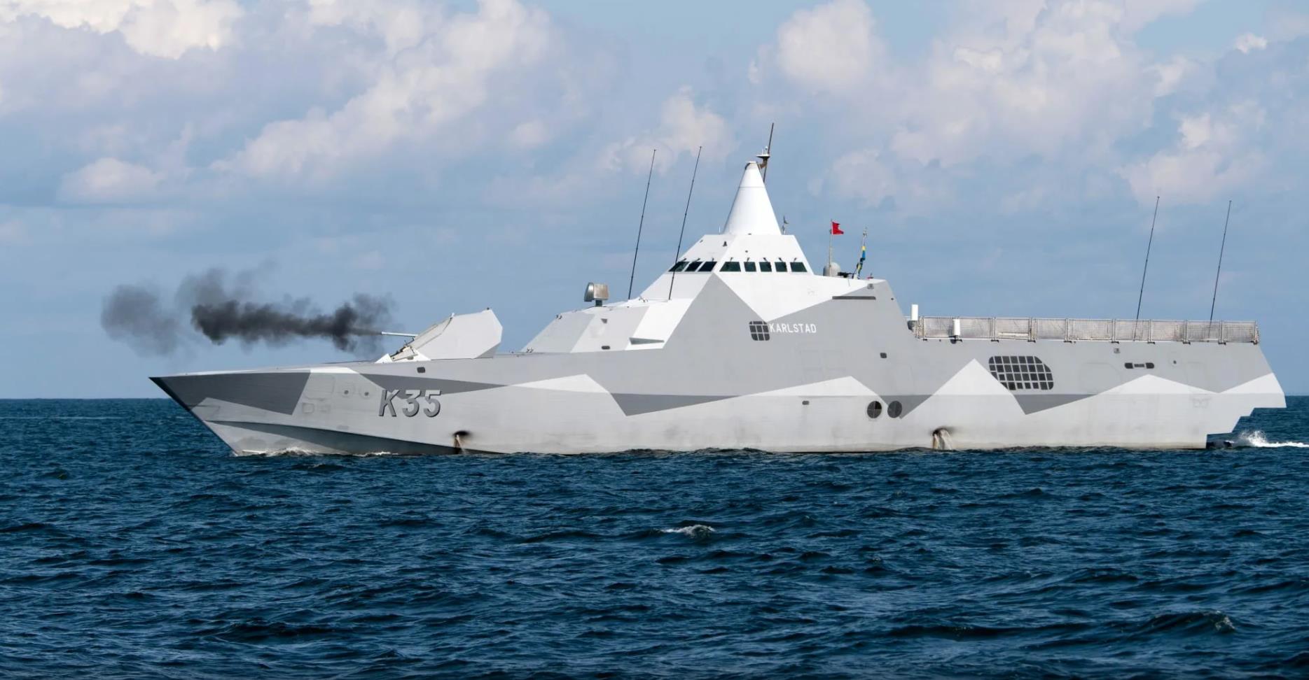 维斯比级护卫舰隐身性能突出满足瑞典现实需求