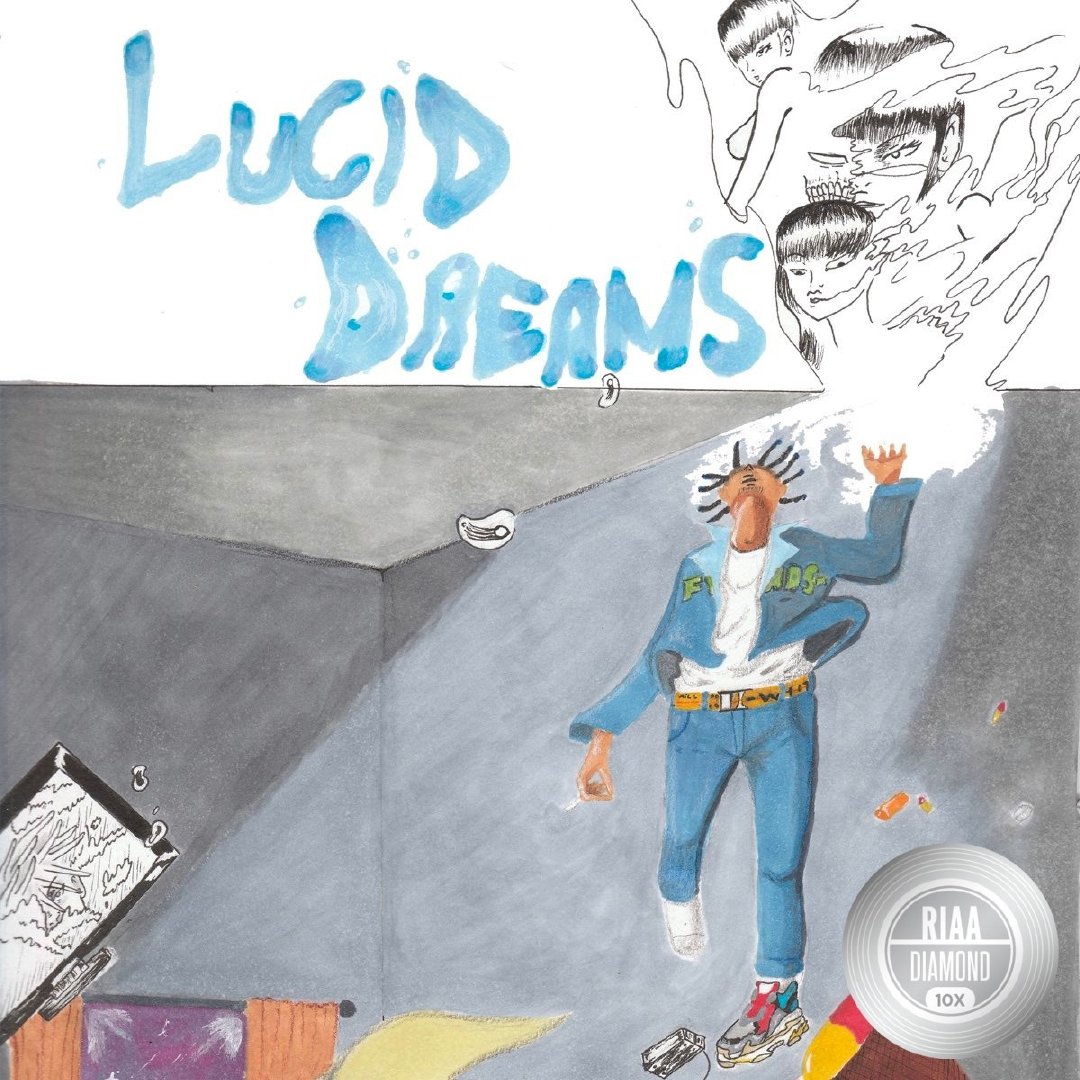 已故说唱歌手 juice wrld 的歌曲《lucid dreams》