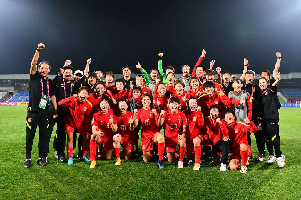 中国国家女足队照片图片