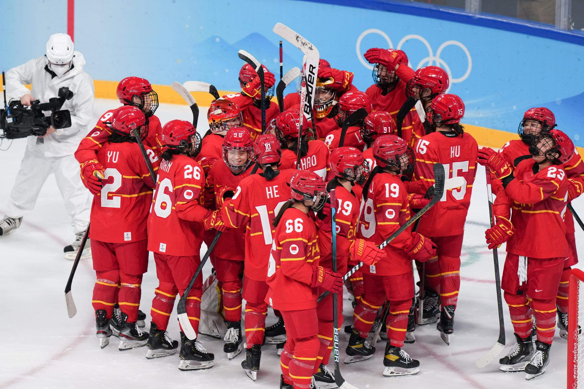 冰球——女子小组赛：中国队胜日本队休闲区蓝鸢梦想 - Www.slyday.coM