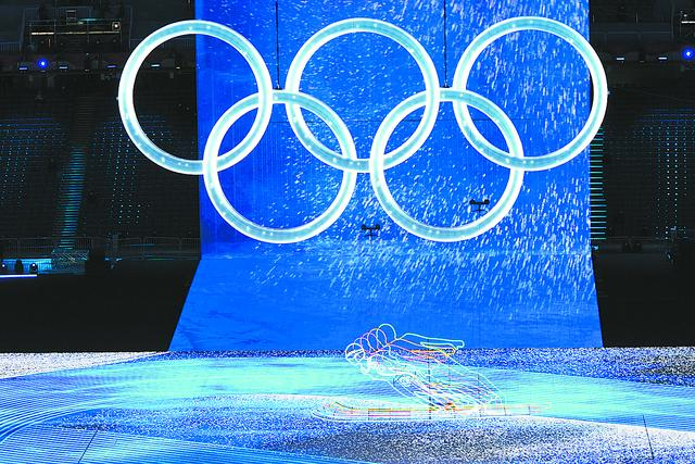 奥运五环下,讲的是大家的故事.