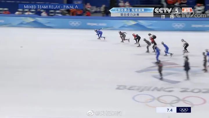祝贺中国队夺得首金！中国短道速滑队，YYDS！休闲区蓝鸢梦想 - Www.slyday.coM