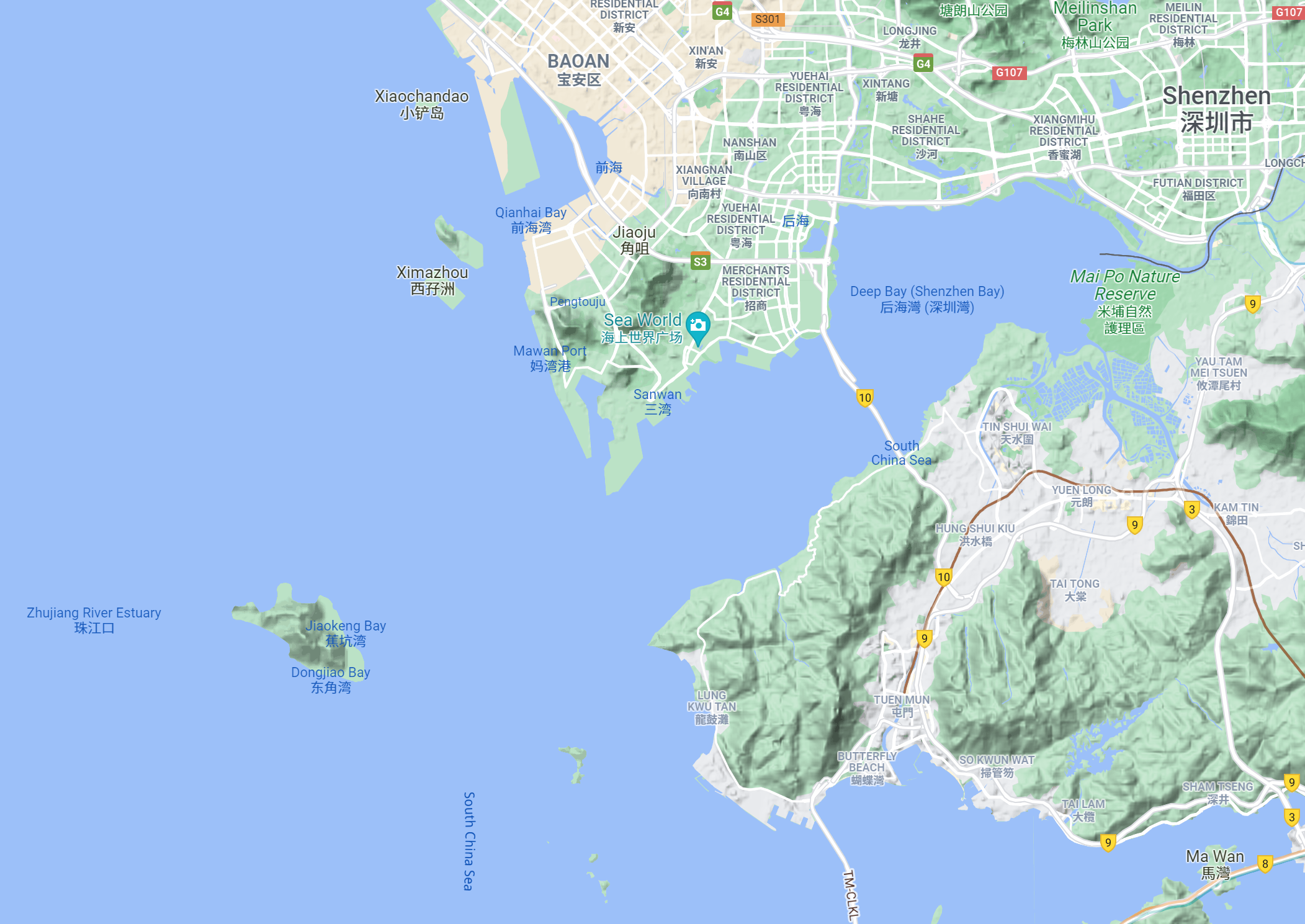 城市漫步指南口衔山石细心望海波平深圳湾公园漫步指南