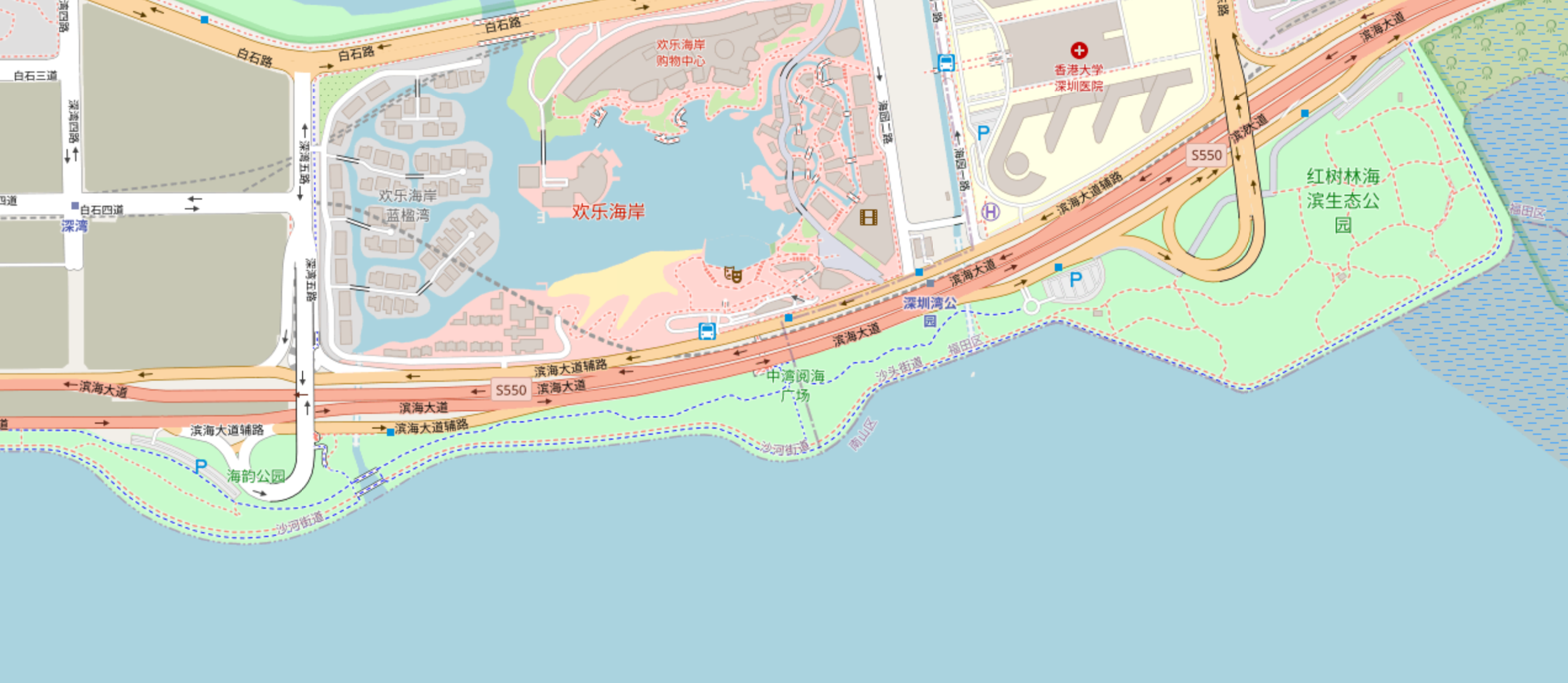 城市漫步指南口衔山石细心望海波平深圳湾公园漫步指南